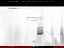 Tablet Screenshot of househealing.com